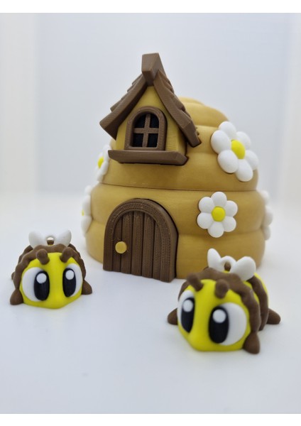 Maxipop 🐝 Sevimli Arı Anahtarlık – Çanta Süsü & Koleksiyon Figürü modelleri