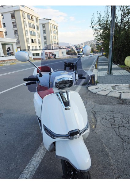 Küba mt 50 Pro Plus Ön Cam 2024-2025 Model 43CM Füme Renkli 4mm Elcikli Aparatsızdır