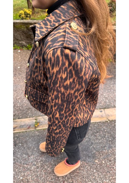 Kısa Leopar Ceket fırsatları