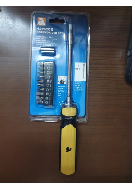 Bits Uçlu Tornavida Takımı Flexible