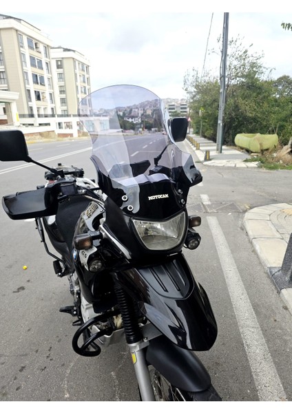 Bmw F650 Gs Siperlik Ön Cam 2004-2007 Model 50CM Füme Renkli 4mm Sportif fiyatları