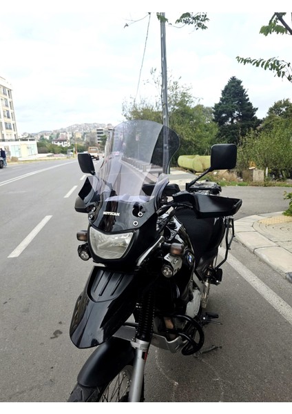 Bmw F650 Gs Siperlik Ön Cam 2004-2007 Model 50CM Füme Renkli 4mm Sportif