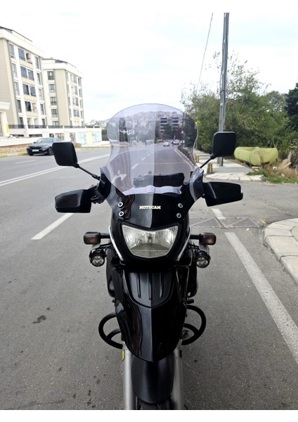 Bmw F650 Gs Siperlik Ön Cam 2004-2007 Model 50CM Füme Renkli 4mm Sportif