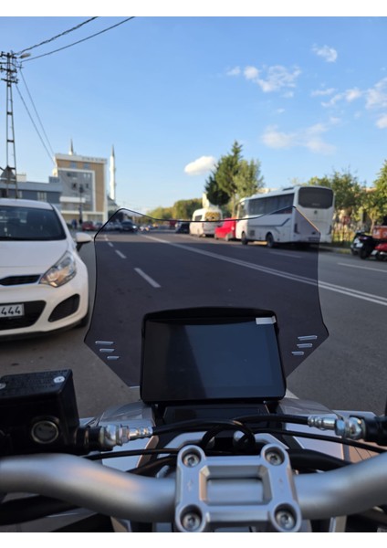 Rks Veloce 150 Siperlik Ön Cam 2023-2025 Model 49CM Füme Renkli 4mm Spor Cam fırsatları