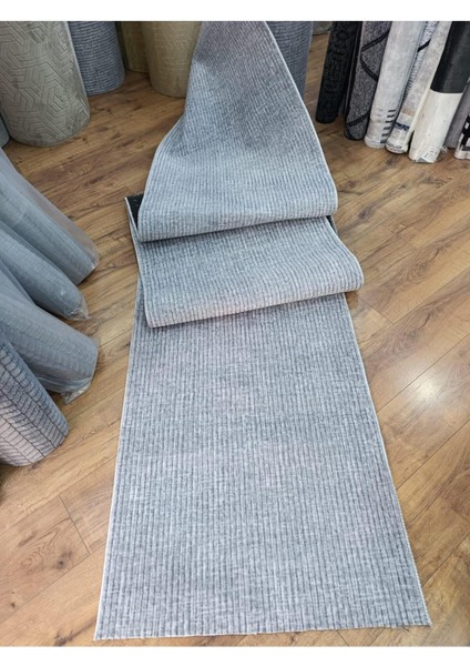 Kendinden Çizgili Gri Kaymaz Taban Dekoratif Koridor Yolluğu fiyatları