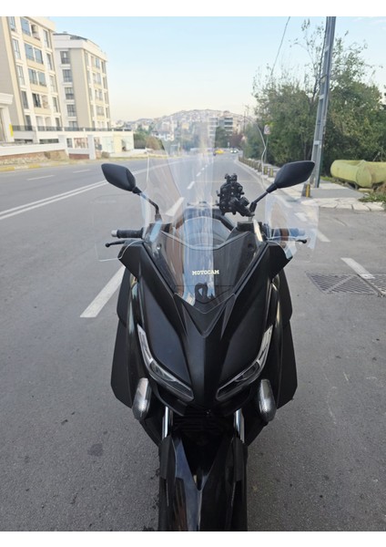 Yamaha Xmax 250 Siperlik Ön Cam 2014-2017 Model 59CM Füme Renkli 4mm Elcikli