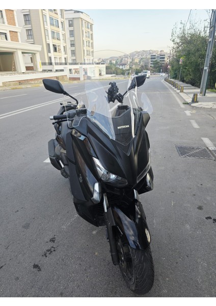 Yamaha Xmax 250 Siperlik Ön Cam 2014-2017 Model 59CM Füme Renkli 4mm Elcikli