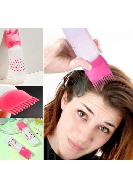 Saç Boyama Aparatı Taraklı Saç Bakımı Krem Saç Yağı Uygulama Aparatı (4887)
