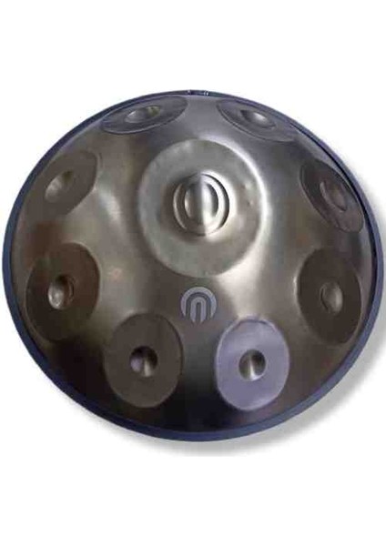Steel Handpan 9 Nota Re Minör (Çanta+Renkli Kuşak+Bakım Yağı)