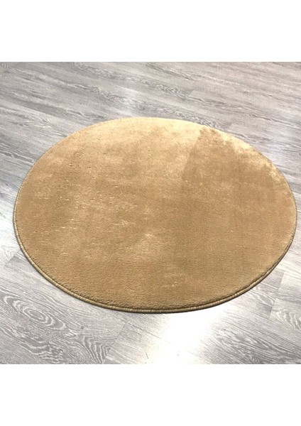 Vizon Yuvarlak Yumuşak Peluş Post Kaymaz Taban Tavşan Tüyü Halı indirimleri