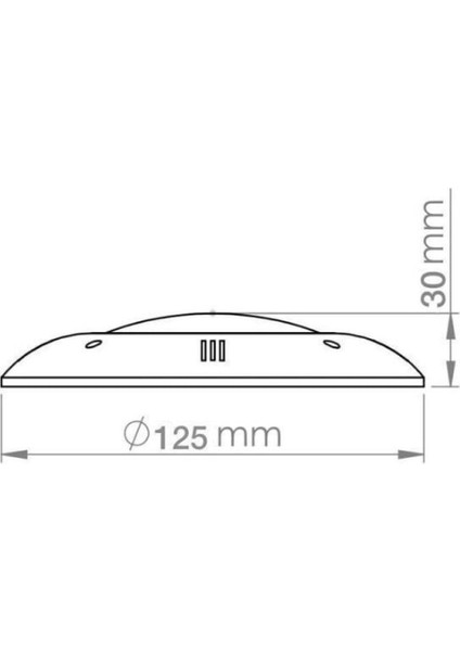 32 Watt 12 Volt Tenda Sıva Üstü LED Havuz Lambası Mavi 32W 12V