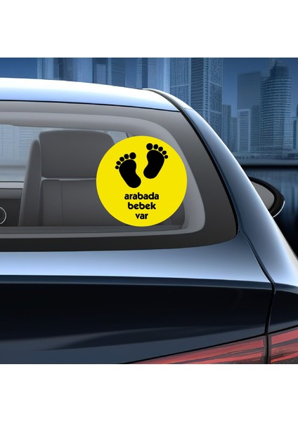 Arabada Bebek Var - Araba - Oto - Araç - Sticker 00001 modelleri