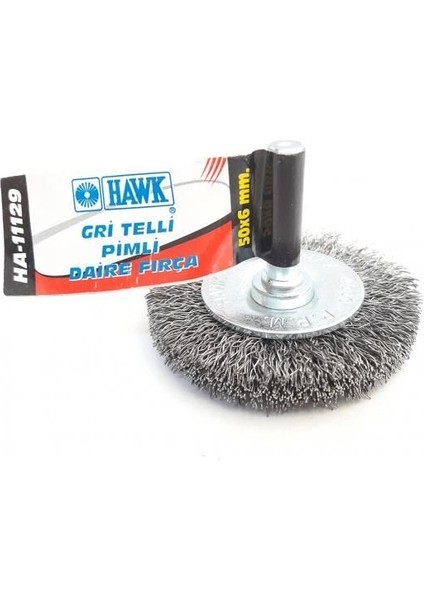 HA11129 Pimli Gri Tel Daire Fırça 50X6 mm fiyatları