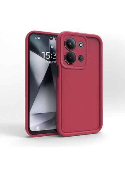 Xiaomi Redmi 15C ile Uyumlu Kılıf Kamera Korumalı Yüksek Kenarlı Kapak