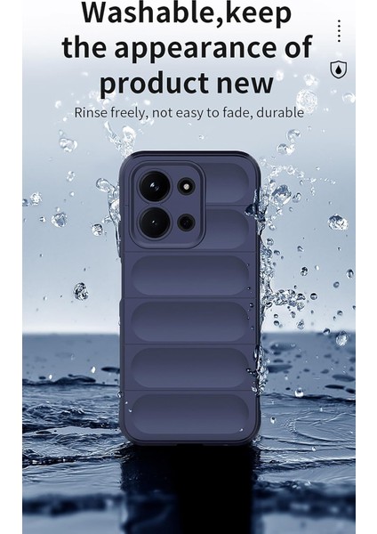 Xiaomi Redmi 15C Uyumlu Kılıf Esnek Tpu Oyuklu Arka Yüzey Tasarımlı Silikon Kapak fiyatları