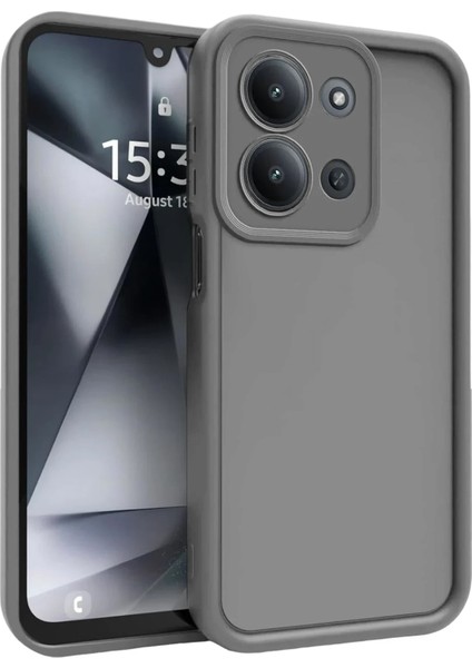 Xiaomi Redmi 15C ile Uyumlu Kılıf Kamera Korumalı Yüksek Kenarlı Kapak