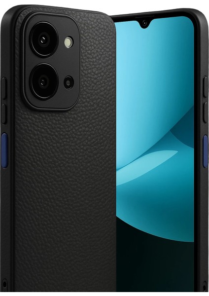 Xiaomi Redmi 15C Uyumlu Deri Dokulu Yumuşak Silikon Telefon Kılıfı Kapak fiyatları