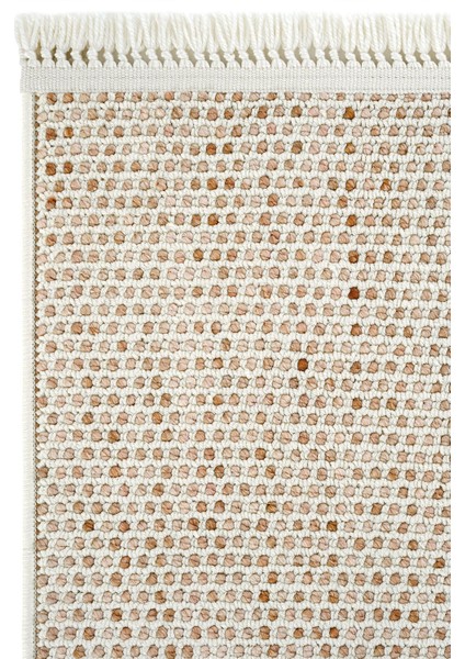 Şık Bej Bukle Krem-Taba Saçaklı Halı, Koridor ve Oturma Odası Için Zarif Tasarım indirimleri