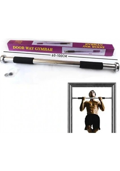 Kısa 62-100CM Barfix Door Way Gym Bar Kapı 100KG (4887)