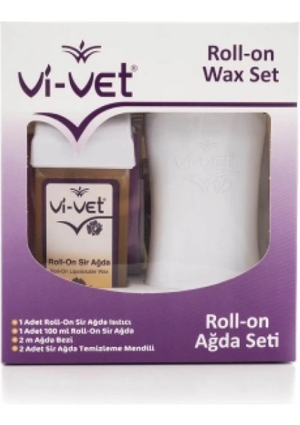 Set Kutulu 2 Parça Roll-On Kartuş - Ağda Isıtıcı (4887)