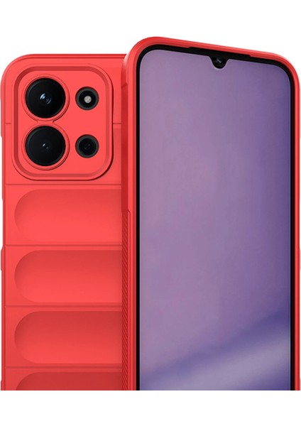 Xiaomi Redmi 15C Uyumlu Kılıf Esnek Tpu Oyuklu Arka Yüzey Tasarımlı Silikon Kapak fiyatları