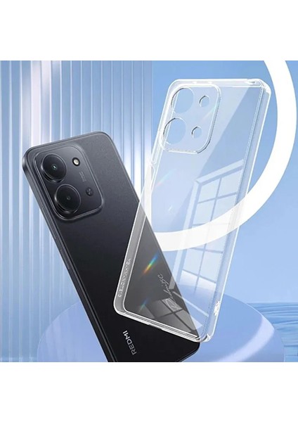 Xiaomi Redmi 15C ile Uyumlu Kılıf Şeffaf Kamera Korumalı Esnek Silikon Telefon Kılıfı Kapak indirimleri