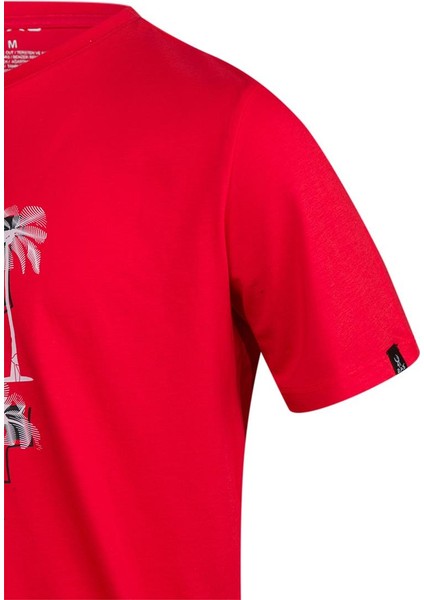 Alex Baskılı Erkek Sıfır Yaka T-Shirt 047