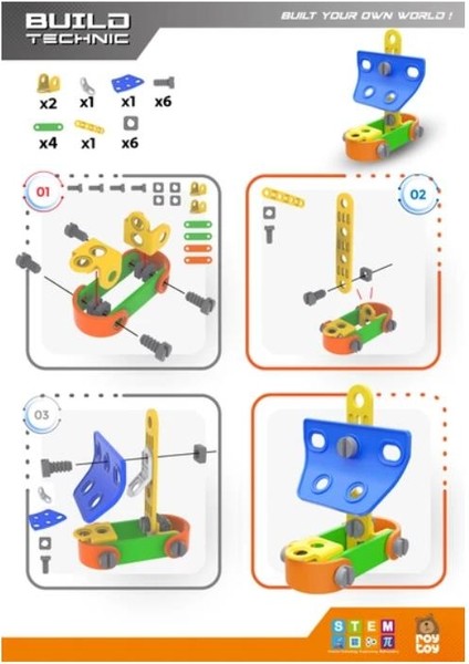 Sök Tak 22 Parça Yelkenli Build Technic - 4100101-2-22 (Lisinya) fiyatları