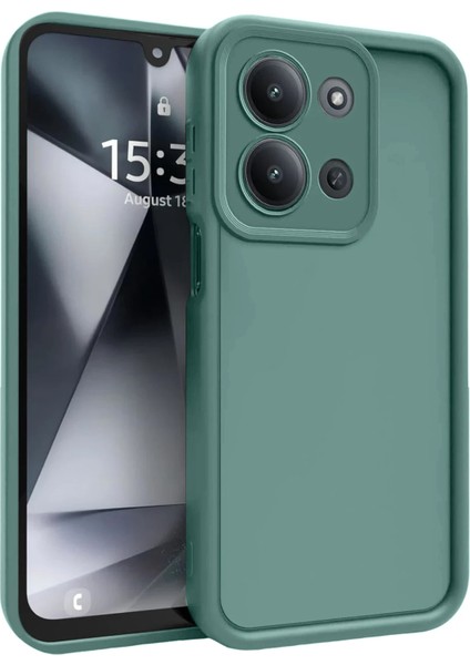 Xiaomi Redmi 15C ile Uyumlu Kılıf Kamera Korumalı Yüksek Kenarlı Kapak