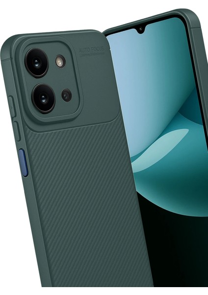 Xiaomi Redmi 15C Uyumlu Kılıf Karbon Tasarım Kamera Korumalı Silikon Telefon Kılıfı Kapak modelleri