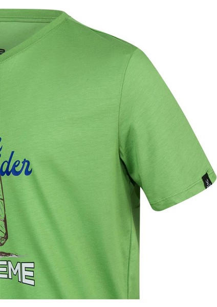 Alex Baskılı Erkek Sıfır Yaka T-Shirt 042