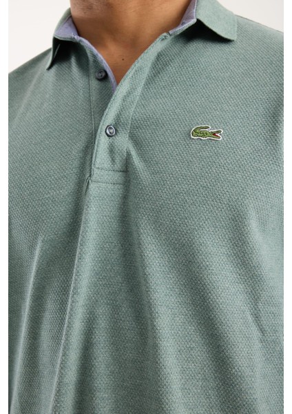 Polo Çağla Yeşili Regular Fit Uzun Kol