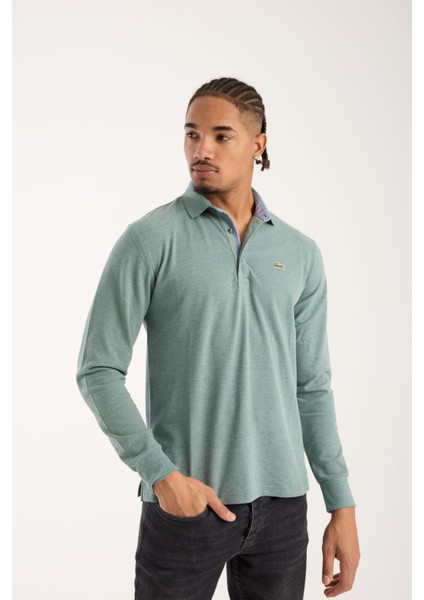 Polo Çağla Yeşili Regular Fit Uzun Kol fırsatları