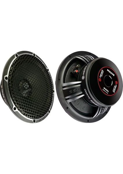 Audio RS-M102VB Çifti 2200WAT-1100W Rms 25 cm Çift Oto Midrange Hoparlör