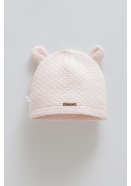 Love Hugs Detaylı Bere - Caramell - SPK2037 - Pembe - 9 - 12 Ay - SPK2037-PEMBE-9 - 12 Ay Pembe