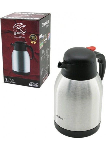 CKR-2005 2lt Çelik Termos (4887) fiyatları