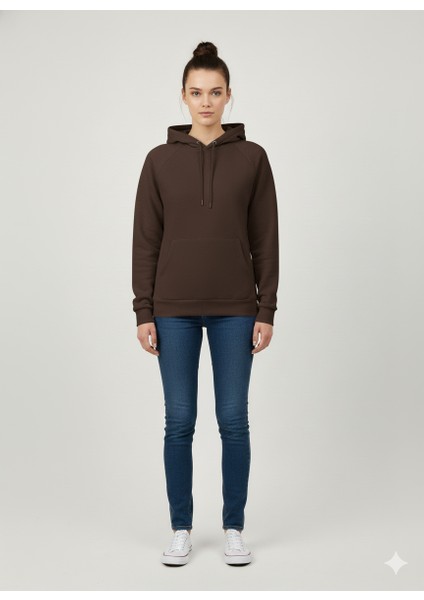 Unisex Içi Polarlı Kapüşonlu Sweatshirt fiyatları