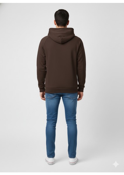 Unisex Içi Polarlı Kapüşonlu Sweatshirt modelleri