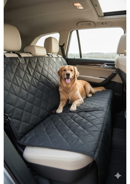 EVCİL Hayvan Oto Koltuk koruyucu SIVI geçirmez kapitoneli Araba arka koltuk evcil hayvan örtüsü