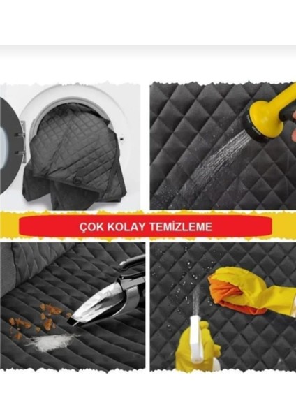 EVCİL Hayvan Oto Koltuk koruyucu SIVI geçirmez kapitoneli Araba arka koltuk evcil hayvan örtüsü