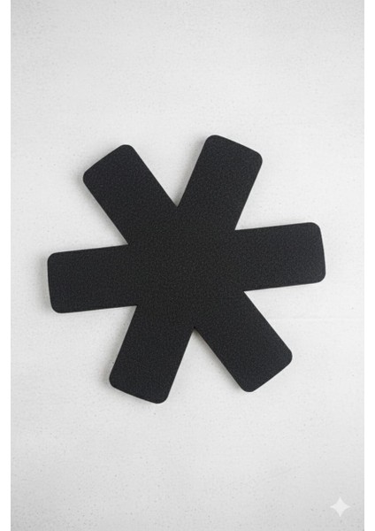 3 lü siyah KEÇE Tava Tencere Çizdirmez indirimleri