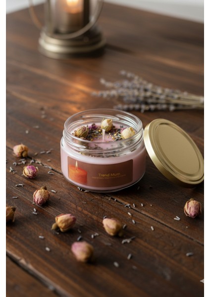 Arınma Ritüeli Lavanta Kokulu ve Üzerlik Tohumlu Arınma Mumu, Kokulu MUm , Hediyelik Mum