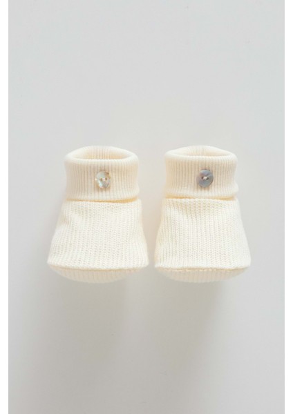 Soft Style Gırl Triko Patik - Caramell - PTK2128 - Ekru - 0 - 1 Ay0 - 1 Ay - PTK2128-E-0 - 1 Ay0 - 1 Ay Ekru