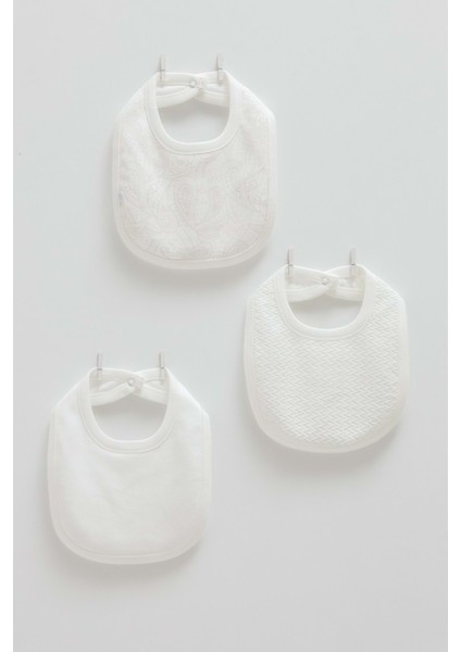 Tıny Lace Üçlü Mama Önlüğü - Caramell - ONK1891 - Ekru - St - ONK1891-EKRU-ST Ekru
