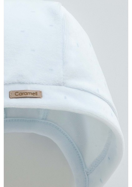 Star Poınt Bağcıklı Şapka - Caramell - SPE2160 - Mavi - 9 - 12 Ay - SPE2160-MAVI-9 - 12 Ay Mavi fiyatları