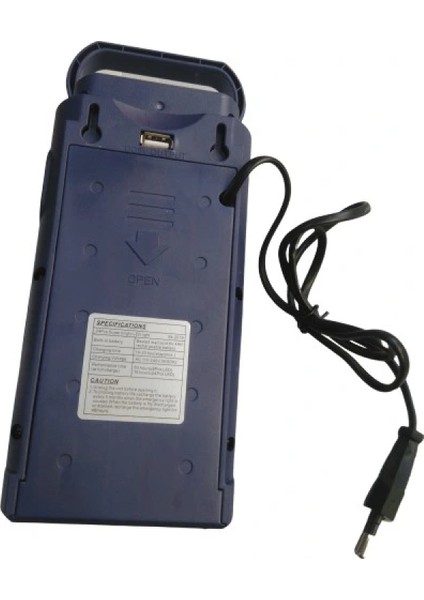 USB Şarj Çıkışlı 24 LED 80 Saat Akülü Şarjlı Işıldak (4887) fırsatları