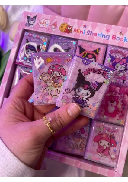 Kuromi My Melody Sanrio 1 Adet Mini Sulu Defter Stickerlı Defter