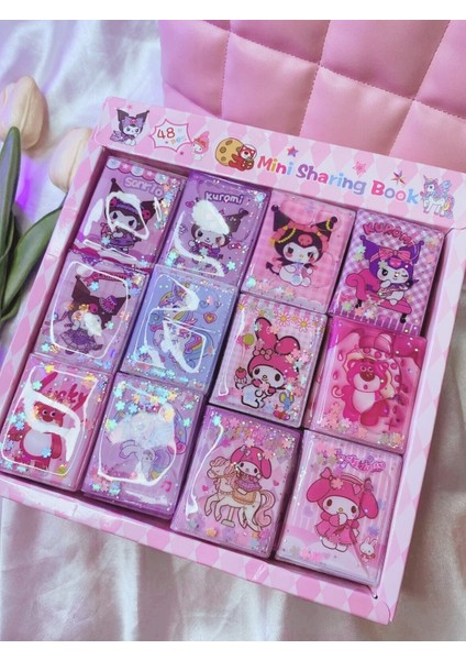 Kuromi My Melody Sanrio 1 Adet Mini Sulu Defter Stickerlı Defter modelleri