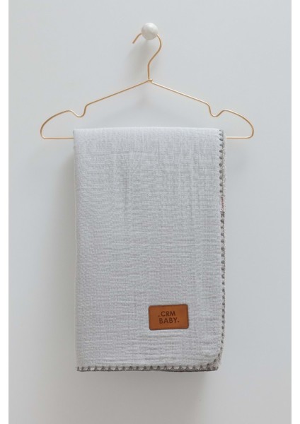 Welsoft Armalı Düz Battaniye - 85X90 - Caramell - BTE2112 - Gri - 0 - 12 Ay - BTE2112-GRI-0 - 12 Ay Gri