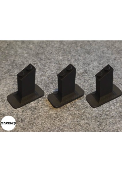 71049 - Mini F1 Koleksiyonluk Yarış Arabaları 3'lü Sergi Standı